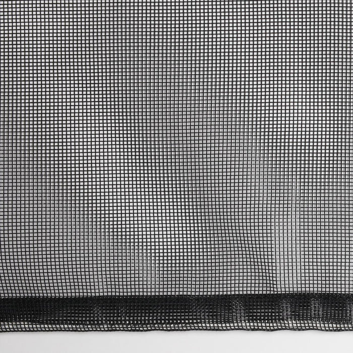 Outdoor Decor No Se'em Sheer Grommet Outdoor Curtain Panel for Outdoor 50" x 84" Black