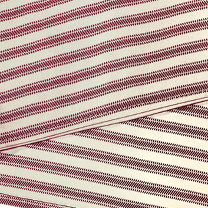 Commonwealth ThermaLogic Ticking Stripe Stylish Pinstripe Printed and Prescott Base 2-Piece Window Tieback - 44x3"