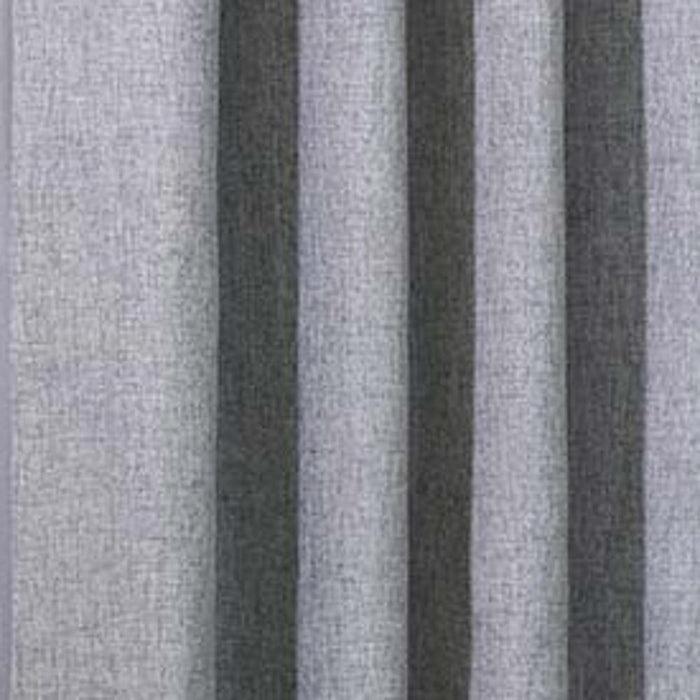 Habitat Linum Solid Textured Inspired Allure Home or Office Light Filtering Grommet Curtain Panel Light Grey