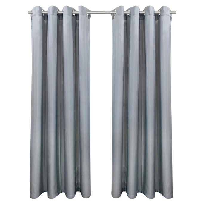 Commonwealth Seascapes Grommet Panel Pair - Alloy Grey
