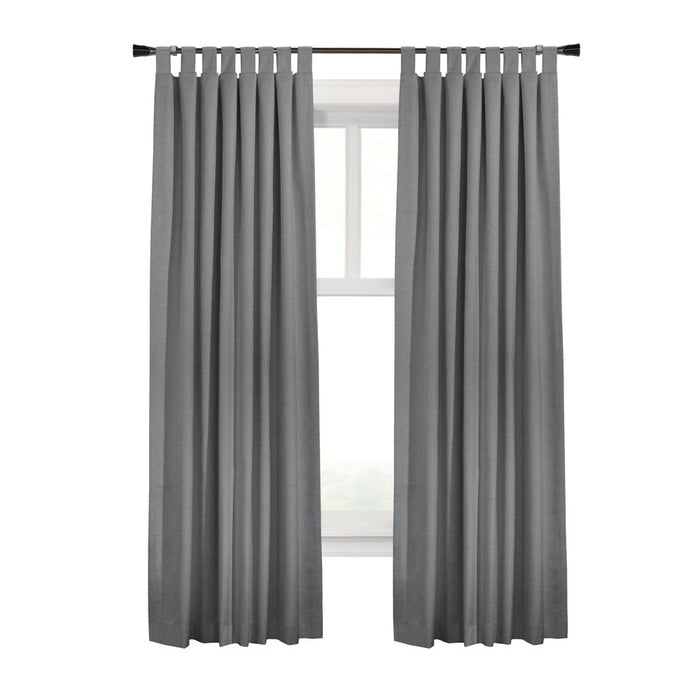 Thermaplus Ventura Blackout Window Treatment Tab Top Curtain Panel for Bedroom Livingroom 52" x 95"