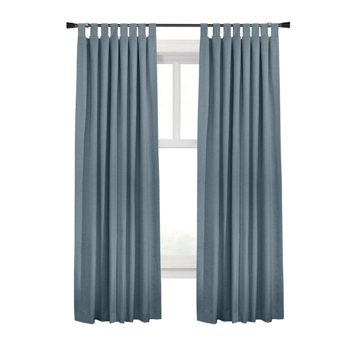 Thermaplus Ventura Blackout Window Treatment Tab Top Curtain Panel for Bedroom Livingroom 52" x 95"