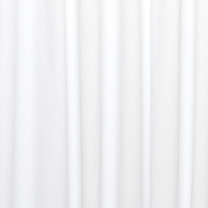 Carnation Home Fashions Standard-Sized, 6 Gauge PEVA Liner - White 72x72"