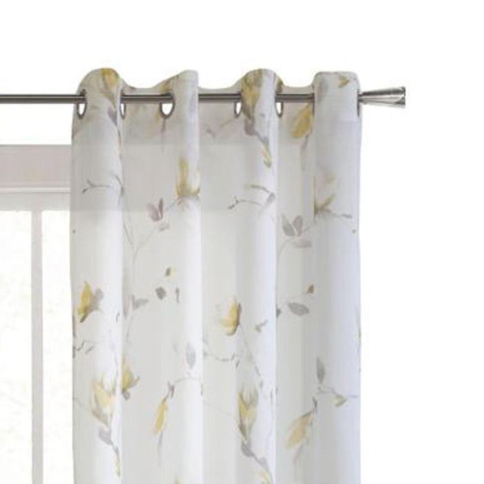 Commonwealth Symphony Grommet Curtain Panel Window Dressing - 52x84", Yellow