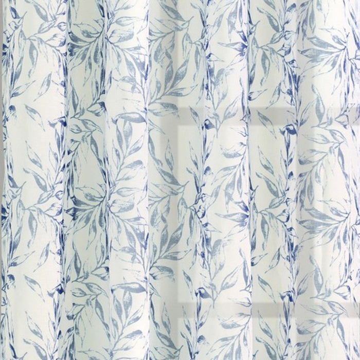 Habitat Jenny Light Filtering Grommet Curtain - Indigo