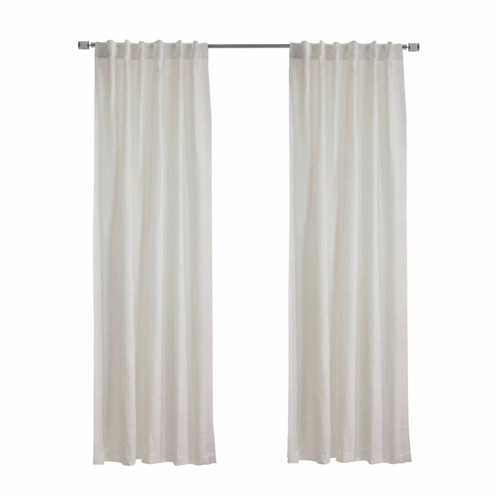 Commonwealth Legacy Danbury Light Filtering Dual Header Curtain - Off-white