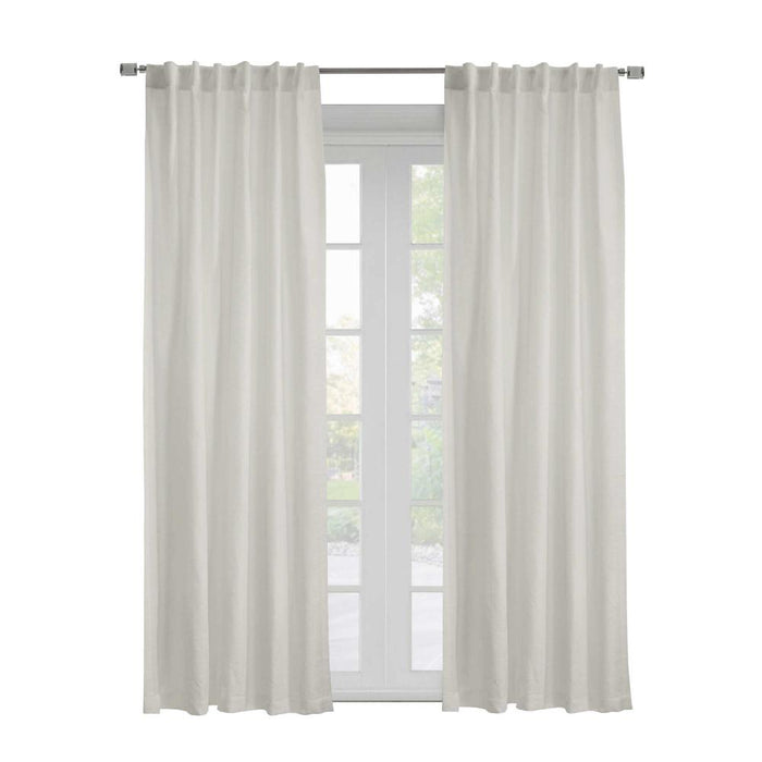 Commonwealth Legacy Danbury Light Filtering Dual Header Curtain - Off-white