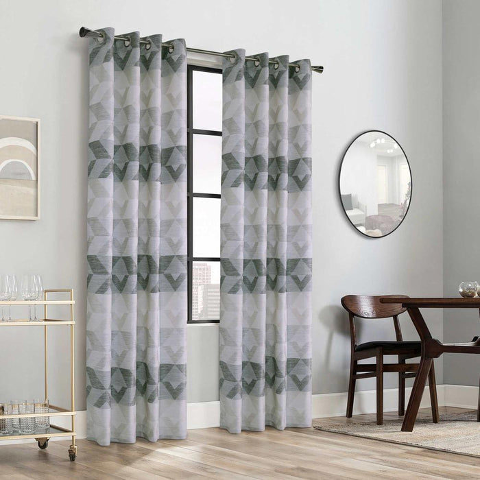 Commonwealth Legacy Jackson Light Filtering Grommet Curtain - Natural