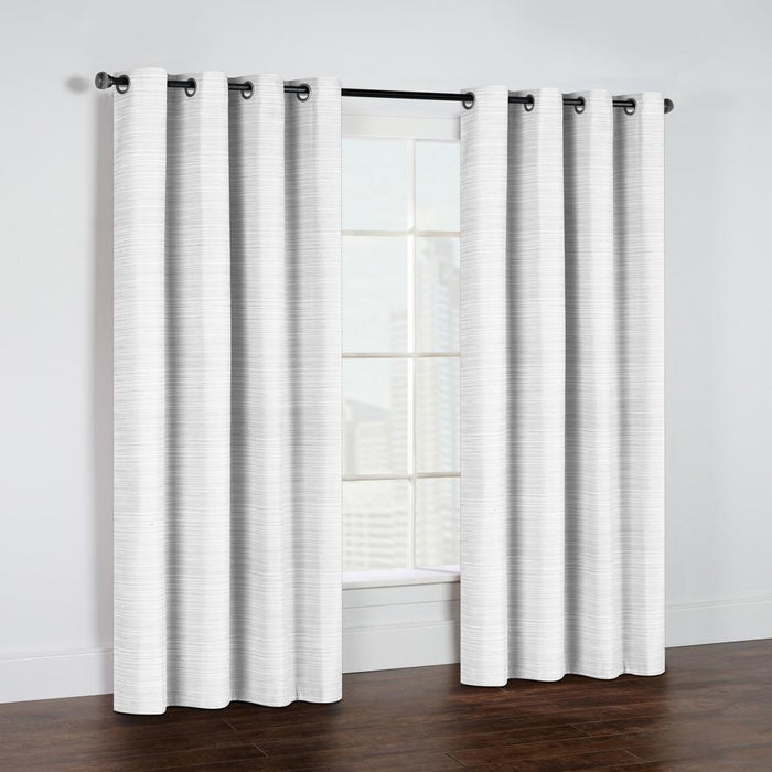Thermaplus Solstice Room Darkening Grommet Curtain - Oyster
