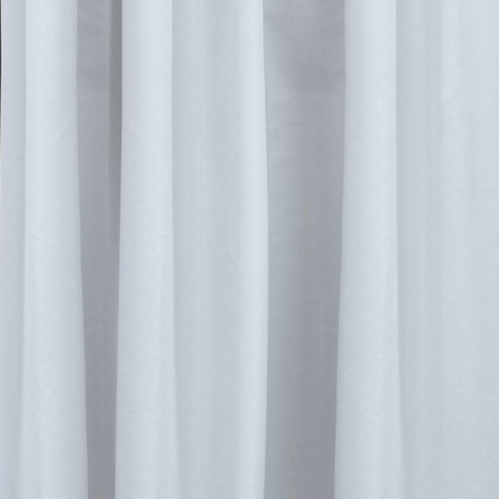 Thermaplus Baxter Total Blackout Back Tab Curtain - White
