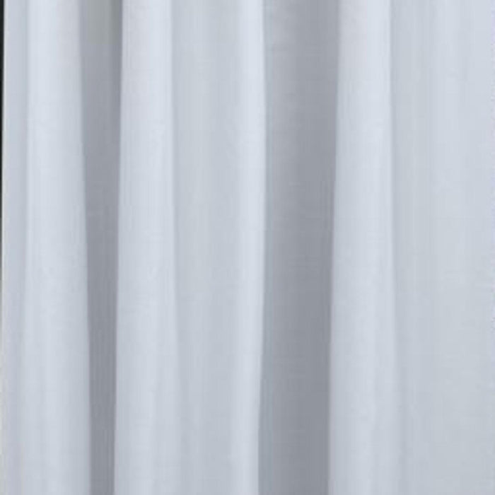 Thermaplus Baxter Total Blackout Back Tab Curtain - White