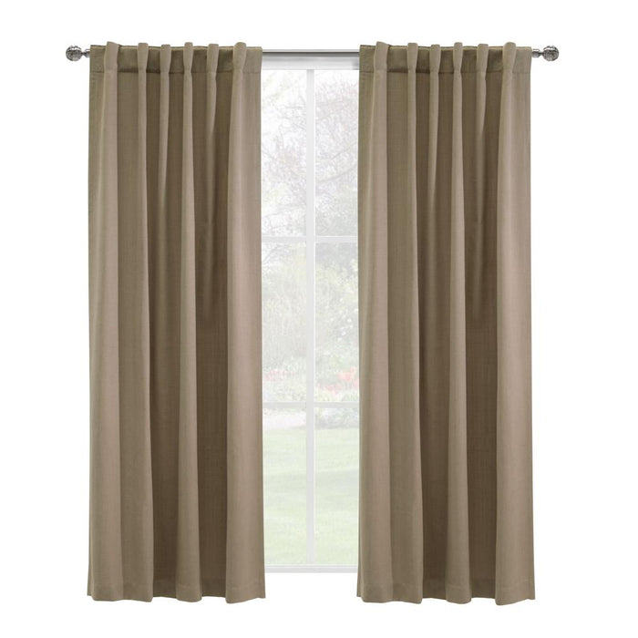 Habitat Mulberry Light Filtering Back Tab Curtain - Blush