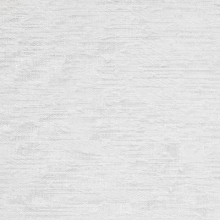 Habitat Boucle Sheer Premium Stylish and Functional Grommet Curtain Panel White