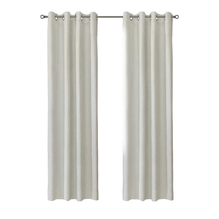 Habitat Ashcroft Light Filtering Exclusive Weave Grommet Curtain Panel Linen