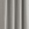 Thermaplus Zoey Room Darkening Window Treatment Grommet Curtain Panel for Bedroom Livingroom Grey