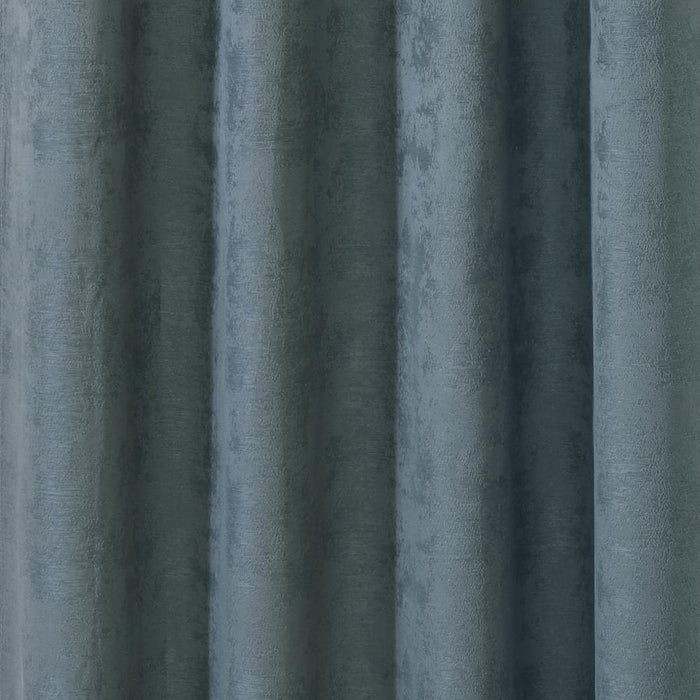 Habitat Portland Light Filtering Window Treatment Grommet Curtain Panel for Bedroom Livingroom Steel Blue