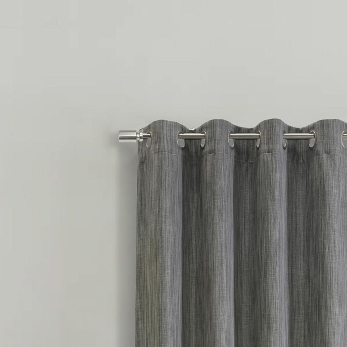 Thermalogic Bryson Provides UV Protection Exclusive Room Darkening Grommet Curtain Panel Grey