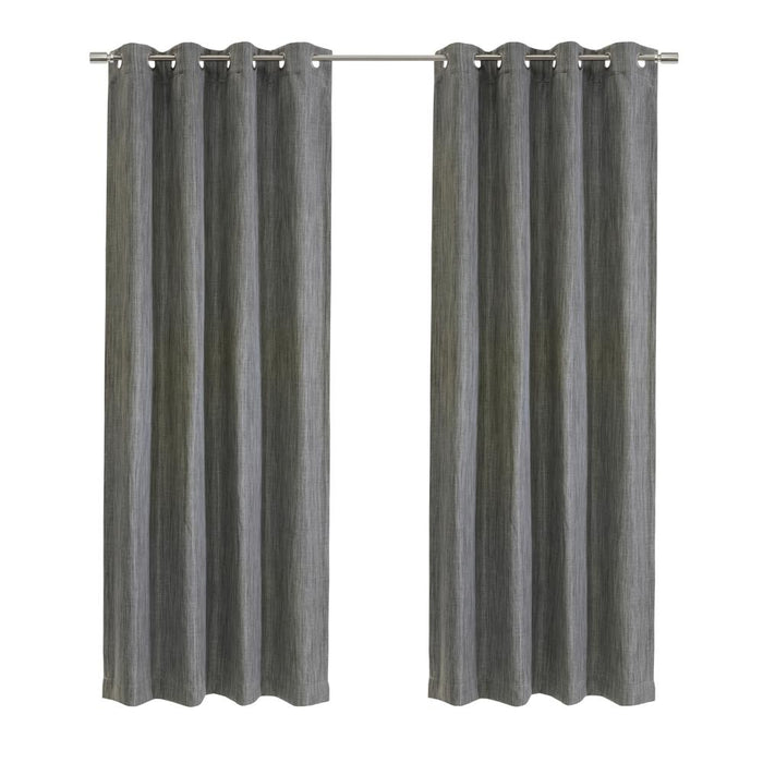 Thermalogic Bryson Provides UV Protection Exclusive Room Darkening Grommet Curtain Panel Grey