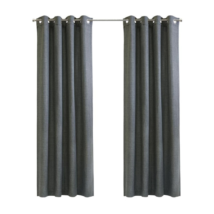 Habitat Sanders Light Filtering Window Treatment Grommet Curtain Panel for Bedroom Livingroom Grey