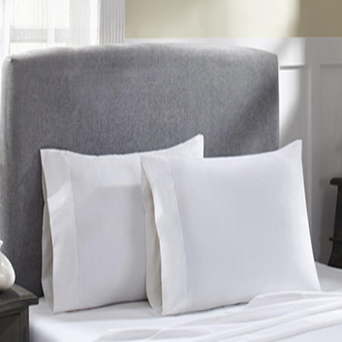 Perthshire Platinum Concepts 800 Thread Count Solid Sateen Sheet - 4 Piece Set - Queen, White - Queen