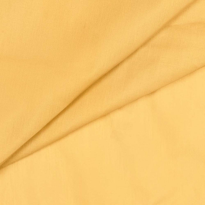 Ellis Stacey 1.5" Rod Pocket High Quality Fabric Solid Color Window Tailored Tier Pair Yellow
