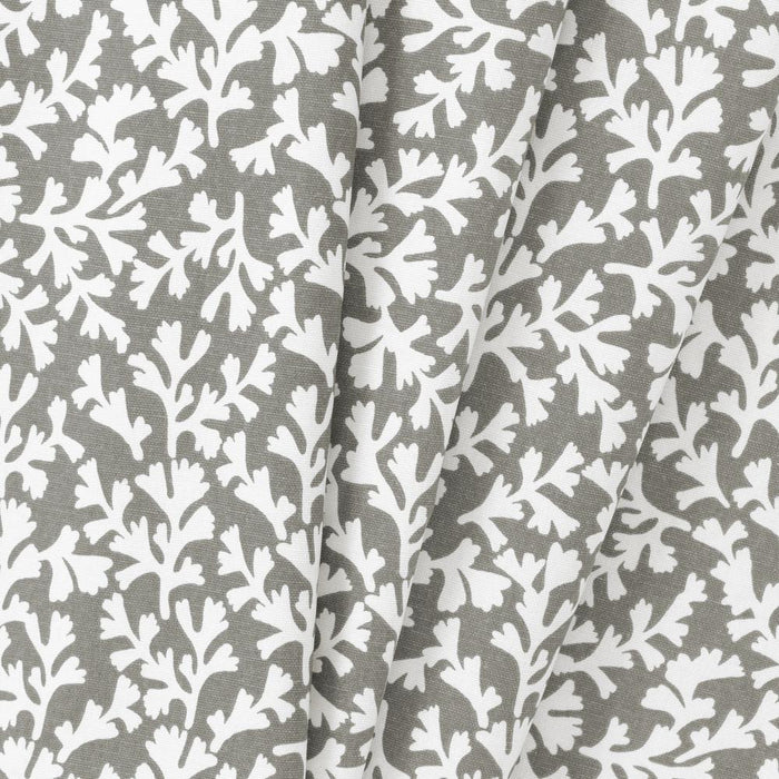 Ellis Curtain Sea Tumble 3" Rod Pocket 100% Cotton Machine Wash and Dry Tailored Valance 50" x 16" Grey