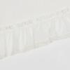 Ellis Curtain Madelyn Ruffled Victorian Priscillas 1.5" Rod Pocket Curtain Panel Natural
