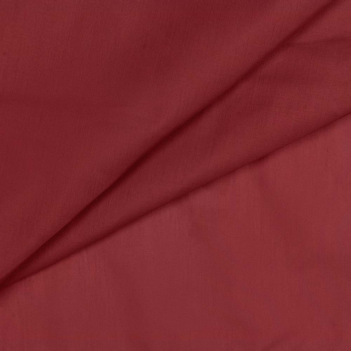 Ellis Stacey 3" Rod Pocket High Quality Fabric Solid Color Window Lined Swag Set Merlot