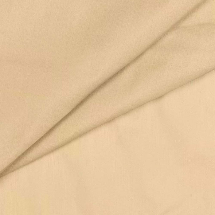 Ellis Stacey Solid Color Window 3" Rod Pocket High Quality Fabric Lined Swag Set Almond