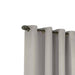 Commonwealth Thermalogic Brooke Woven Contemporary Print Grommet Panel - 54x84" - Gray - Gray
