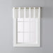 Saturday Knight Ltd Trio 3D Woven Triangle Window Valance - 57x13", White - White