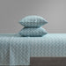 Chic Home Alaina Sheet Set Super Soft Contemporary Striped Chevron Pattern Design - Includes 1 Flat, 1 Fitted Sheet, and 1 Pillowcase - 3 Piece - Twin 66x102", Green - Green