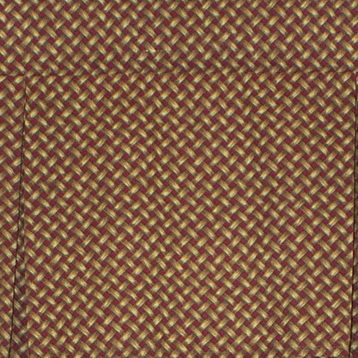 RLF Home Trellis Pleated  100% Cotton with Fully Lined 3" Rod Pocket Valnance for Windows 42" x 15" Woodland