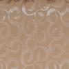 RLF Home Terra Cornice 100% Cotton with Fully Lined 3" Rod Pocket Valnance for Windows 50" x 17" Saddle