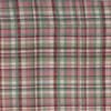 RLF Home Plaided Regal 100% Cotton with Fully Lined 3" Rod Pocket Valnance for Windows 50" x 17"
