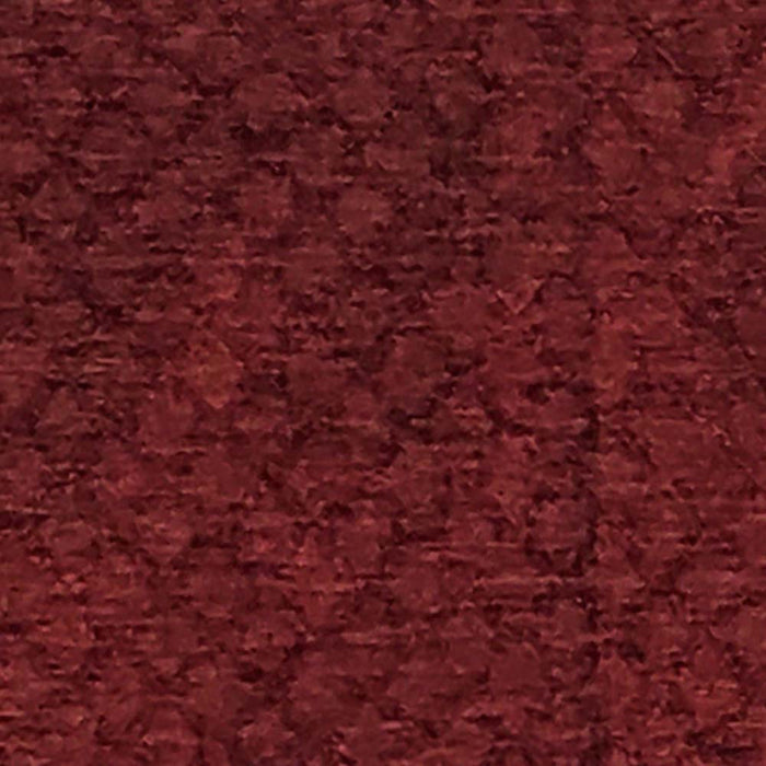 RLF HOME Ballard Chenille Fabric with Diamond Design Regal Stylish Window Valance 3" Rod Pocket 50" x 17" Ruby