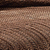 Plazatex Chevron Braided Stylish Soft Comfortable and Lightweight All Seasons Blanket Twin Chocolate