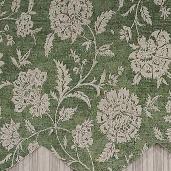 RLF Home Luxurious Modern Design Classic Basanti Petticoat Style Window Valance 50" x 15"