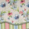 RLF Home Flowers Bloom Glory 100% Cotton Floral Design with Gimp Trim Lining Spot Clean Valance 50"x16" Multicolor