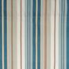 RLF Home Elisa Stripe Regal 100% Cotton with Fully Lined 3" Rod Pocket High Quality Spot Clean Valance 50" x 17" Blue