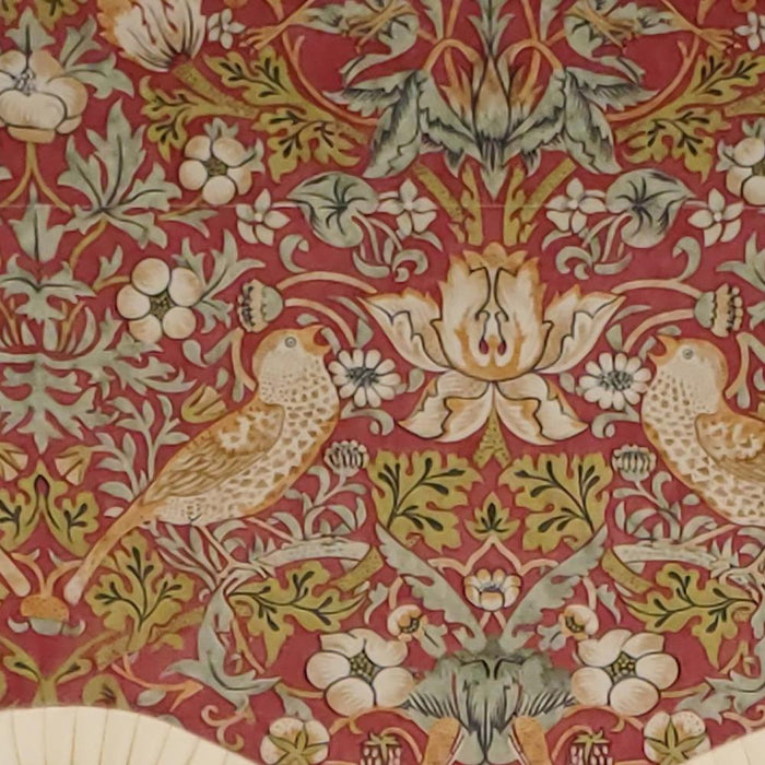 RLF Home Vivaldi Provence Pleated Ruffle Nature-Inspired Bird Motifs No Header Luxurious Home Decor Valance 50" x 14"