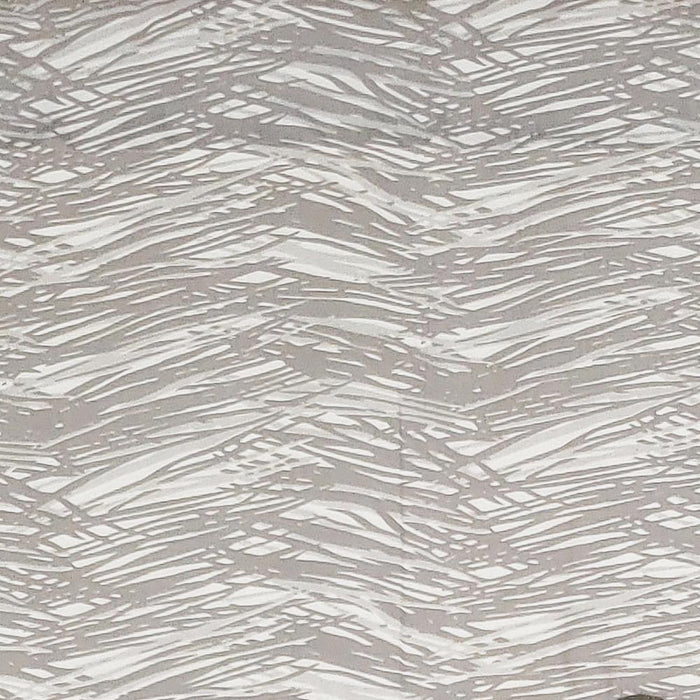 RLF Home Vasiliki Regal 3" Rod Pocket Lining Luxurious and Elegant Window Treatment Valance 50" x 17" Gray