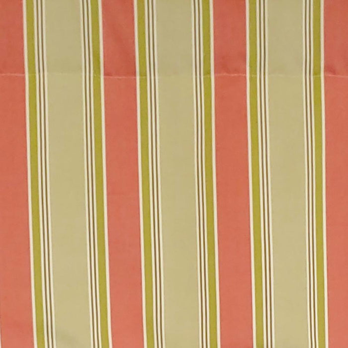 RLF Home Thalia Regal 3" Rod Pocket Lining Luxurious and Elegant Window Treatment Valance 50" x 17" Melon