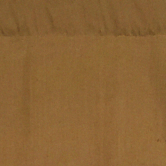 RLF Home Linen Slub Regal 3" Rod Pocket Lining Luxurious and Elegant Window Treatment Valance 50" x 17" Coffee