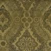 RLF Home Chintz Regal 3" Rod Pocket Lining Luxurious and Elegant Window Treatment Valance 50" x 17" Olive