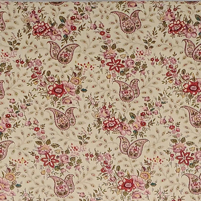 RLF Home Loulia Provance 3" Rod Pocket Lining Luxurious and Elegant Window Treatment Valance 50" x 15" Cream