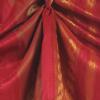 RLF Home Nikoleta Celebration Valance Hand Pleated Tabs Elegant Window Treatment Valance 36" x 18"