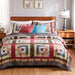 Greenland Home Fashion Colorado Lodge Bonus Set - 4 - Piece - Twin 68x86", Multi - Twin