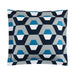 Chic Home Miles 8 Piece Comforter Set Contemporary Geometric Hexagon Pattern Print Design Bed In A Bag Bedding King Blue - King