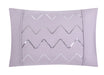 Chic Home Mycroft Pinch Pleated Ruffled Bed In A Bag Soft Microfiber Sheets 10 Pieces Comforter Decorative Pillows & Shams - Twin 66x90, Lavender - Twin